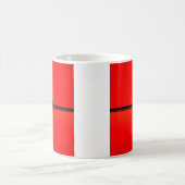 Red Zen Buddha Kaffeetasse (Mittel)