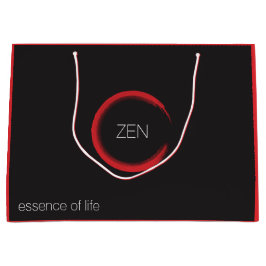 Red Zen Große Geschenktasche Große Geschenktüte