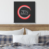 Red Zen Leinwanddruck (Insitu (Schlafzimmer))