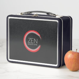Red Zen Metall Brotdose