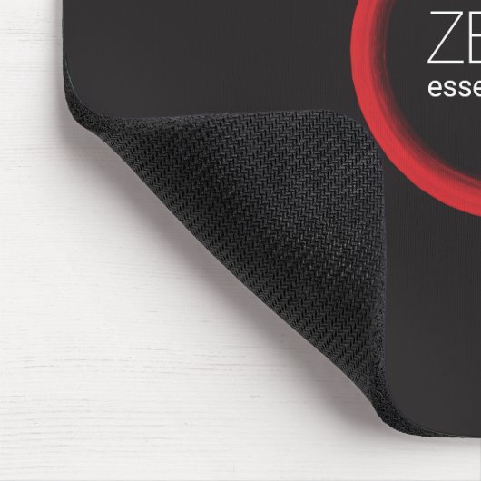 Red Zen Mousepad (Ecke)