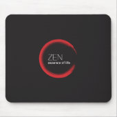 Red Zen Mousepad (Vorne)
