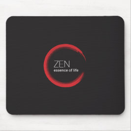 Red Zen Mousepad
