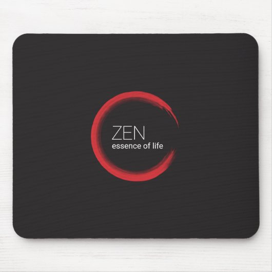 Red Zen Mousepad (Vorne)