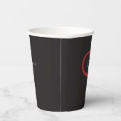 Red Zen Paper Cup Pappbecher (Rechts)
