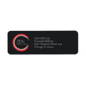Red Zen Rücksendeadresse (Vorne)