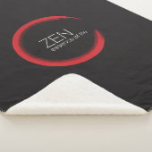 Red Zen Sherpa Blanket Sherpadecke (3/4)