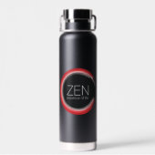 Red Zen Water Flasche (Rückseite)