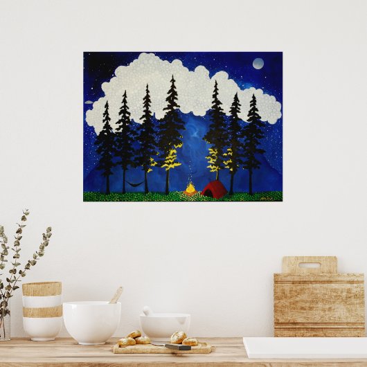 Red Zent Poster (Küche)