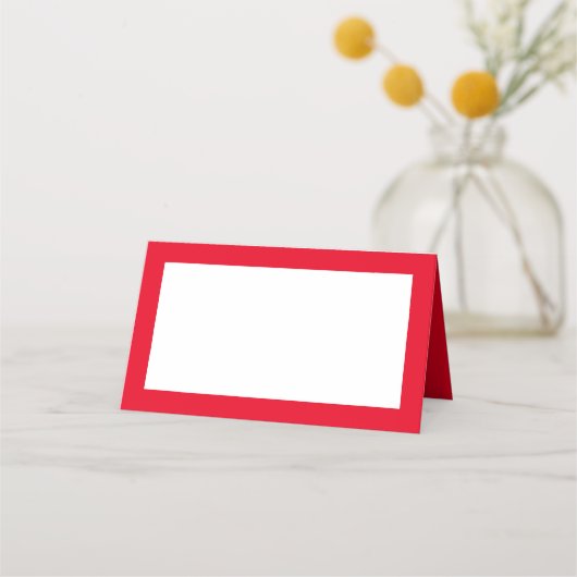 Red Zent Style Platzkarten (Vorderseite)