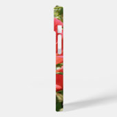 Red Zinnia iPhone 4 Fall Case-Mate iPhone Hülle (Rückseite / Links)