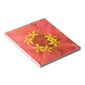 Red Zinnia Macro Notepad Notizblock (angewinkelt)