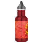 Red Zinnia Macro Trinkflasche (Links)