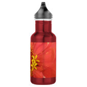 Red Zinnia Macro Trinkflasche (Rechts)
