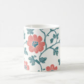 Red Zinnias Kaffeetasse (Mittel)
