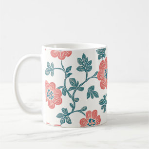 Red Zinnias Kaffeetasse