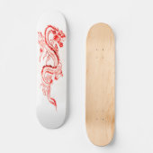 Red Zircon Dragon Skateboard (Vorderseite)