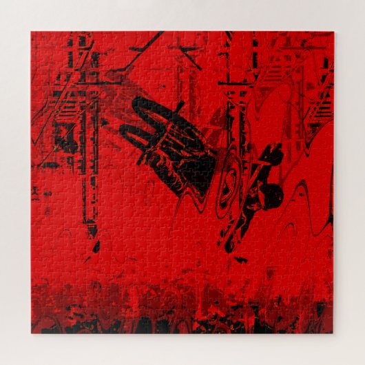 Red Zone - BMX Street Rider Jigsaw Puzzle (Horizontal)