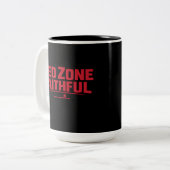 Red Zone Faithful Zweifarbige Tasse (Vorderseite Links)
