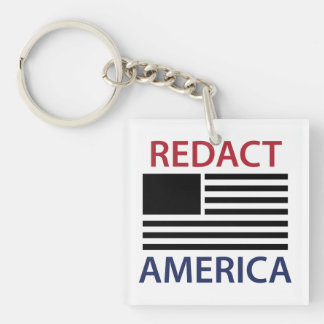 REDACT AMERICA T-Shirt Schlüsselanhänger