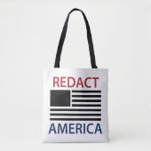 REDACT AMERICA T-Shirt Tasche (Vorderseite)