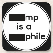 Redacted Bierdeckel Getränkeuntersetzer (Vorderseite)