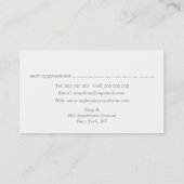 Redakteur für Farbbilder - Leiter des Publishing-B Terminkarte (Rückseite)