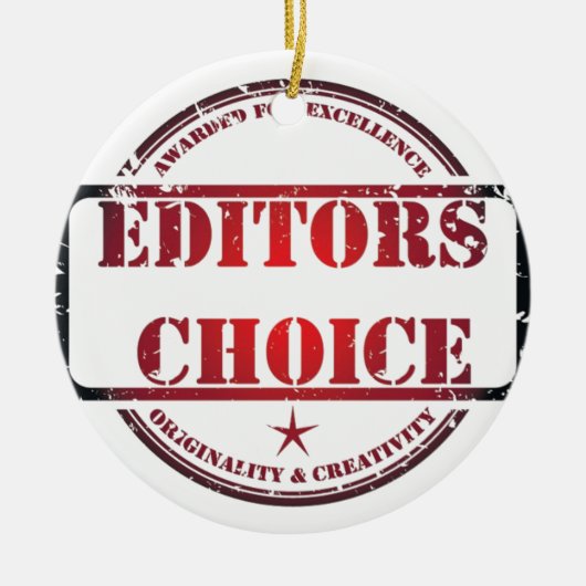 Redakteure wählen Produkte Keramikornament (Vorne)