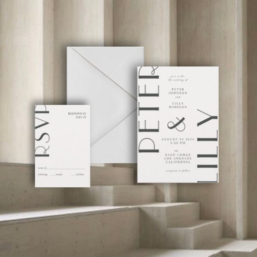 Redaktion für Hochzeiten Einladung