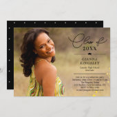 Redaktion Stil Abschluss Ankündigung Einladung (Vorne/Hinten)