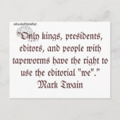 Redaktion "Wir" Postkarte (Vorderseite)