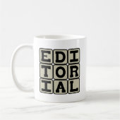 Redaktion, Zeitungsartikel Kaffeetasse (Links)