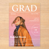 Redaktion zum Thema Abschluss Einladung (Vorderseite)