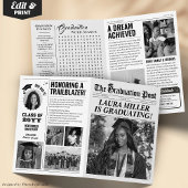 Redaktionelle Abschluss Zeitung Einladung