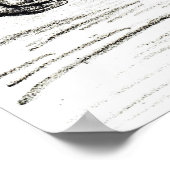 Redaktionelle Cartoon von Charles Darwin 1871 Poster (Ecke)