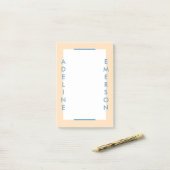 Redaktionelle moderne Typografie Post-It-Notes - G Post-it Klebezettel (Auf Schreibtisch)