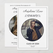 Redaktioneller Abschluss Ankündigung und Einladung (Vorne/Hinten)