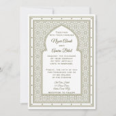 Redaktioneller arabischer Rundgang Einladung (Vorderseite)