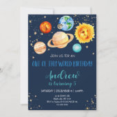 Redaktioneller Platz zum Geburtstag Einladung aus (Vorderseite)