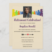 Redaktionelles Foto Lehrer Altersversorgung Einladung (Vorne/Hinten)