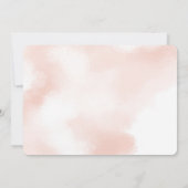 Redaktives Tee-Party Foto Einladung (Rückseite)