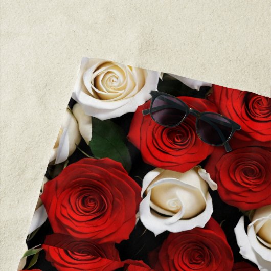 RedandWhiteRoses Strandtuch (Beispiel)