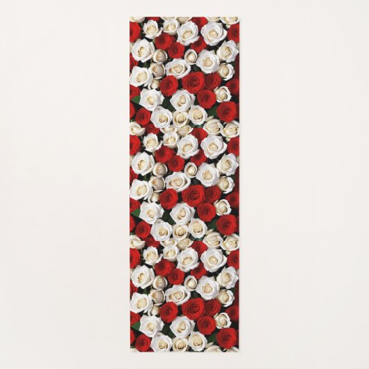 RedandWhiteRoses Yogamatte (Vorderseite)