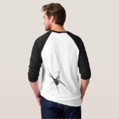 Redback-Spinne (Latrodectus hasselti) T-Shirt (Schwarz voll)