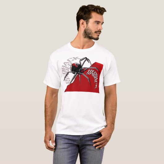 Redback-Spinne T-Shirt (Vorne ganz)