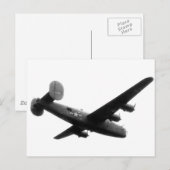 RedBallExpress Carpetbagger B-24 Liberator Postkarte (Vorne/Hinten)