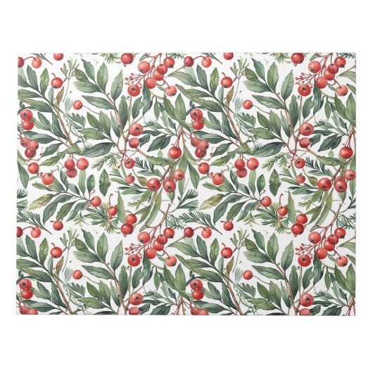 Redberry Christmas Notizblock (Vorderseite)