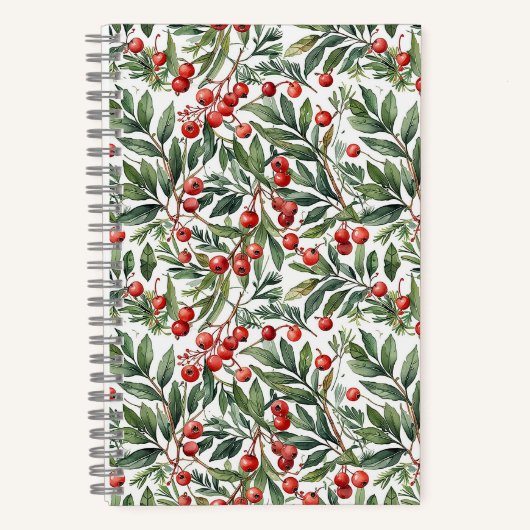 Redberry Christmas Notizblock (Vorderseite)