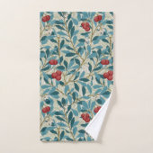 Redberry Tree, William Morris Badhandtuch Set (Handtuch)