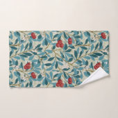 Redberry Tree, William Morris Badhandtuch Set (Handtuch)